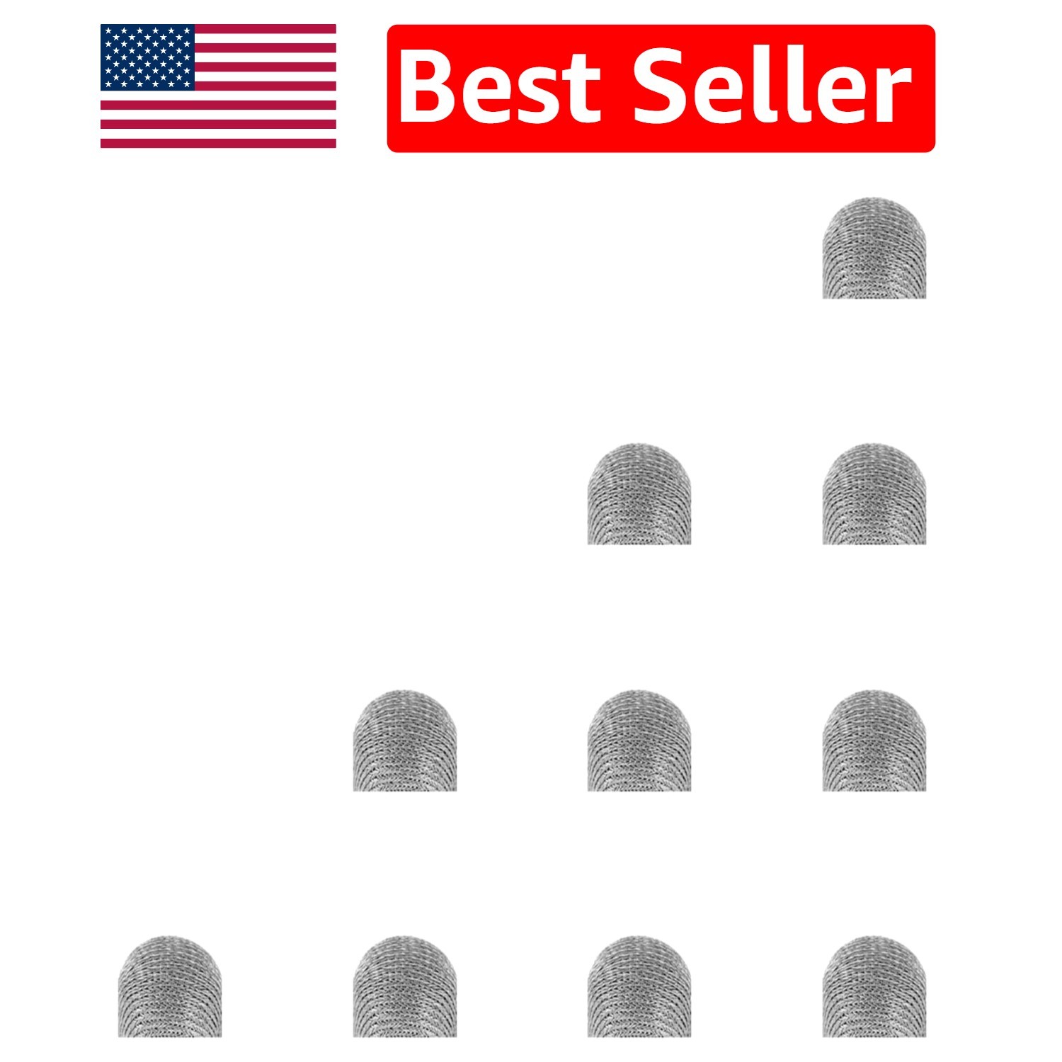 10-Piece 0.27 Inch Replaceable Fiber Tips for Stylus Pen – Enhance Your Tablets