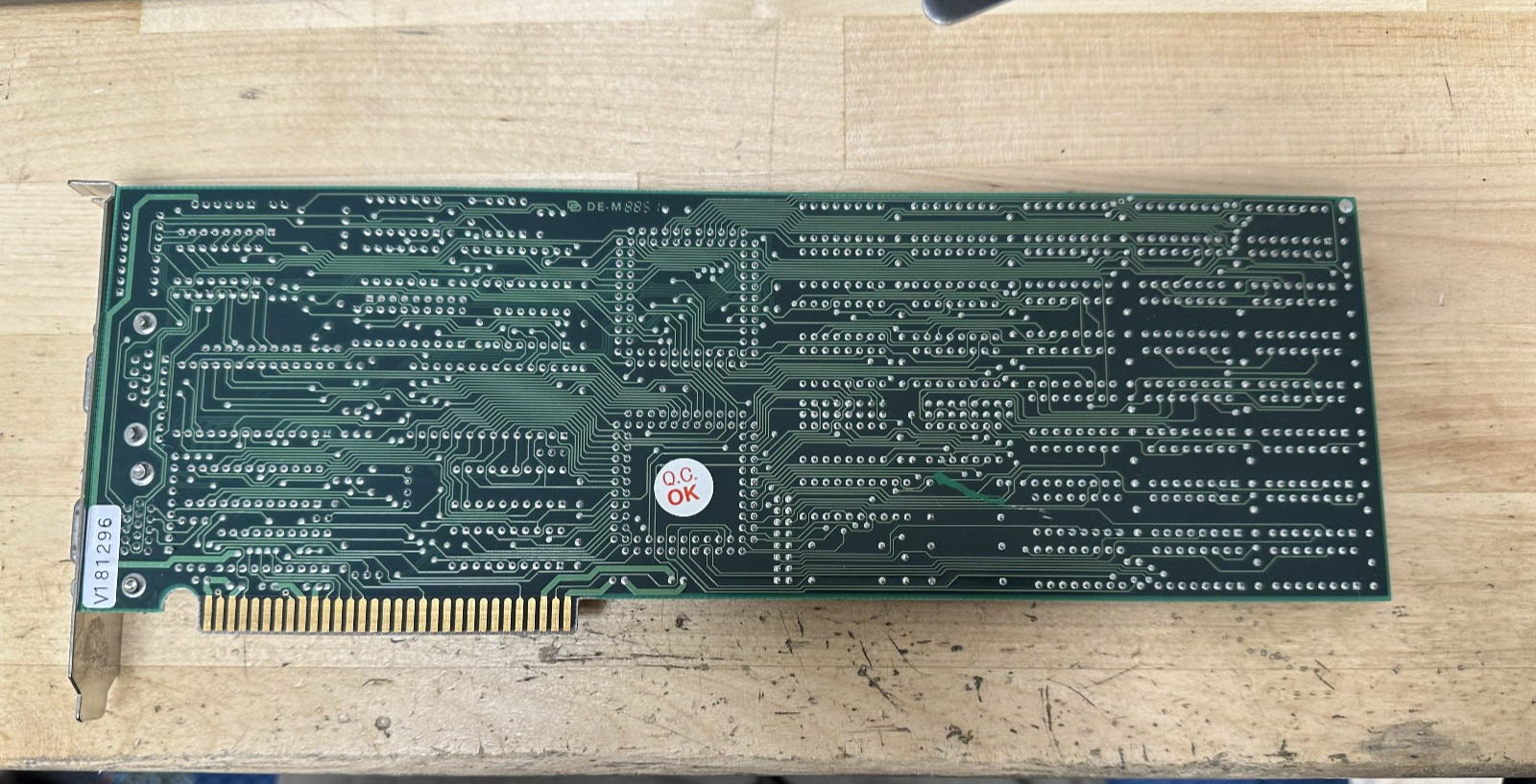 Generic Cirrus Logic CP-802 VGA / EGA Video Card Board 8-bit ISA