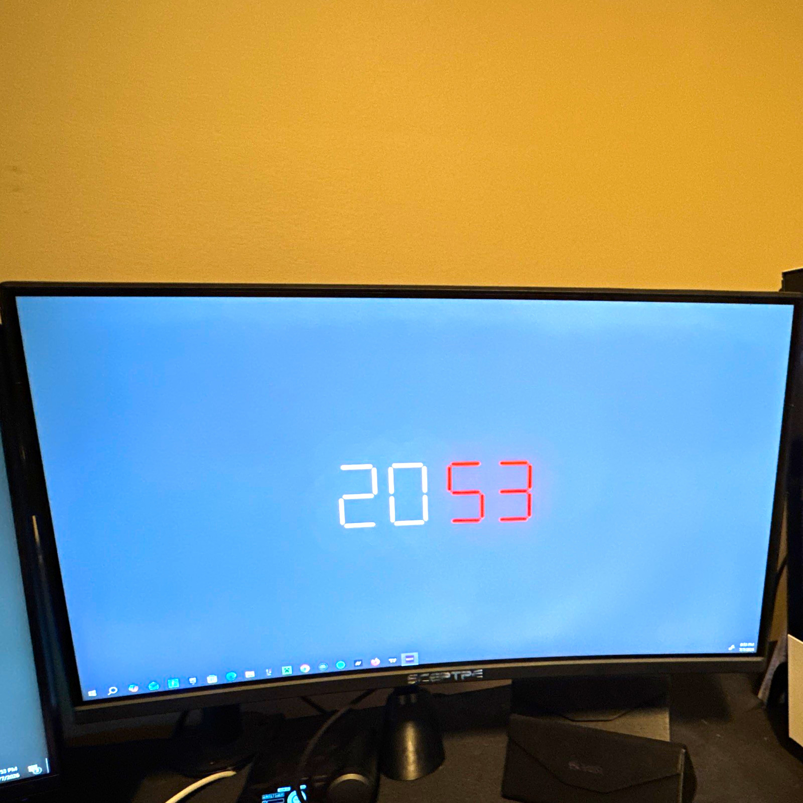 Sceptre 25-27.9 in Black Computer Monitor 16:9 w/ HDMI Standard & DisplayPort