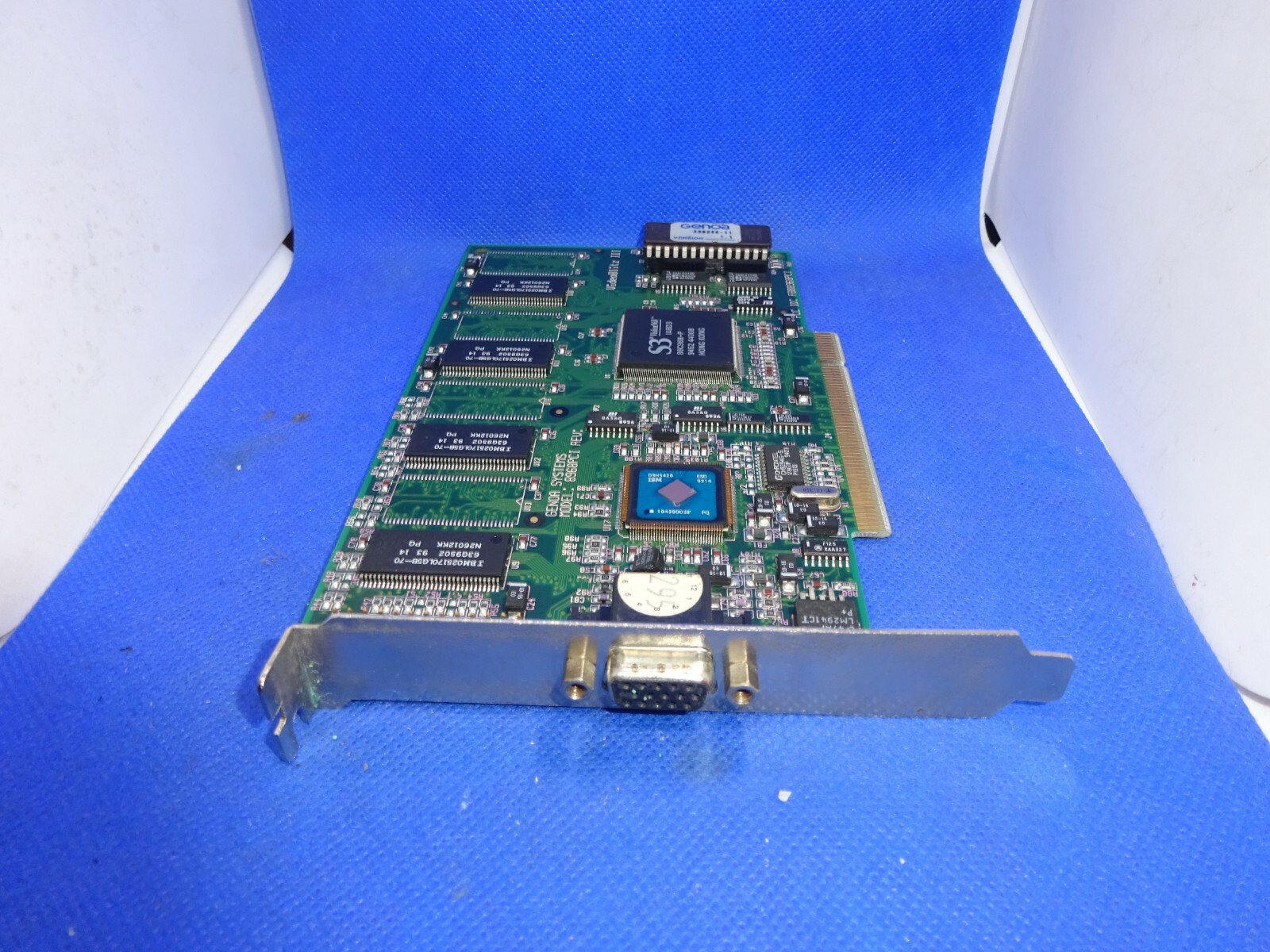 GENAOA 8968PCI VIDEO FLASH III S3 VISION968 2MB VRAM PCI GRAPHICS CARD VGA #GK3981