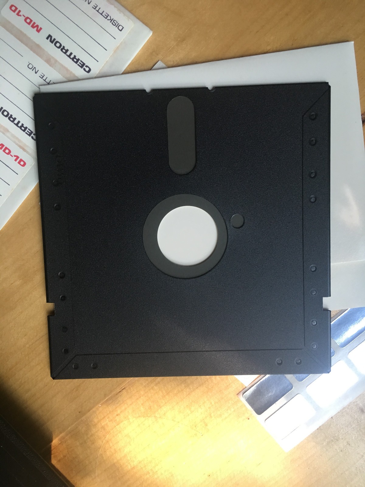Vintage New Sealed Fuji Certron 5.25″ Floppy Disks MD-1D | 20 Disks Total