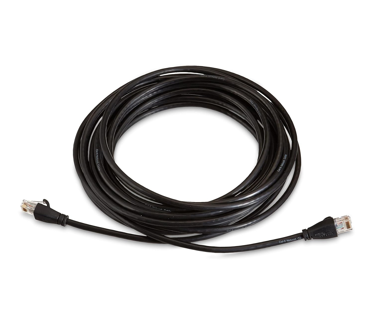 RJ45 Cat-6 Ethernet Patch Network Cable, 1Gbps Transfer Speed, Gold-Plated Conne