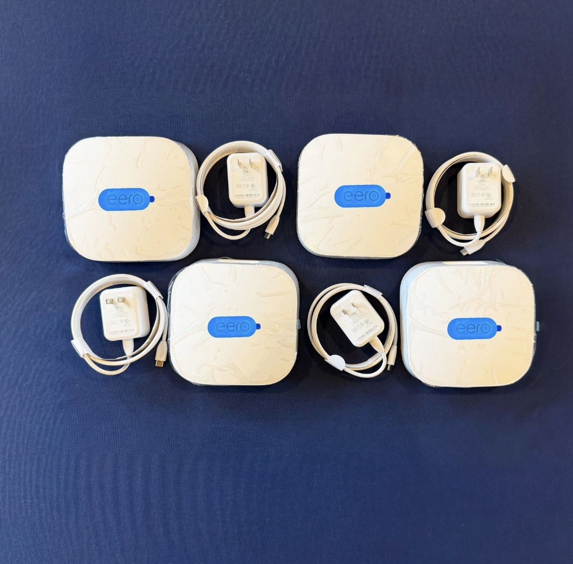 NEW eero PRO 6e (FRONTIER) Mesh Wi-Fi 6e Router Original/OEM (4-Pack)