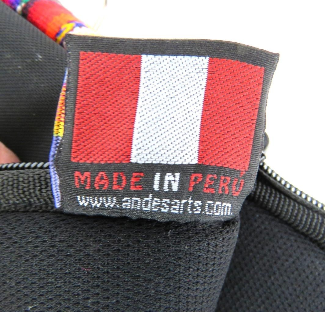 Padded Laptop Zippered Compartment 16 x 11.5 x 1 in. Peru logo Design Both Sides