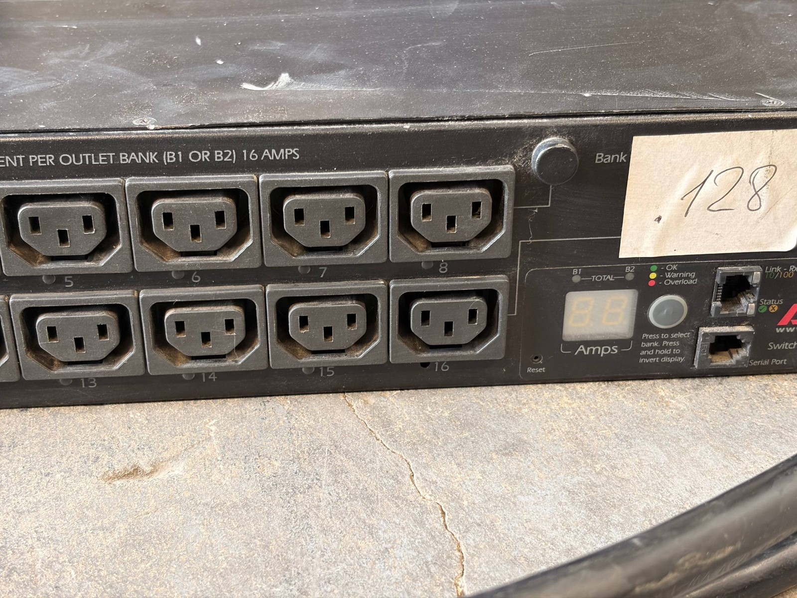 APC by Schneider Electric NetShelter Switched Rack PDU 2U 30A 208V 16 C13 Outlet