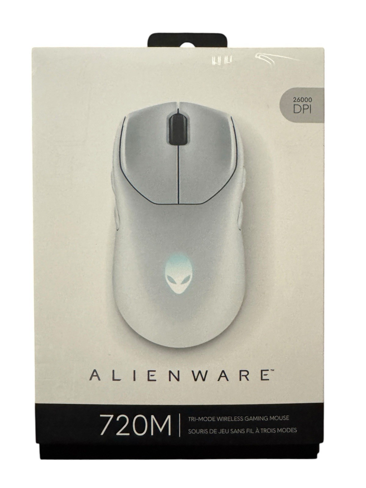 Alienware AW720M Tri-Mode Wireless Gaming Mouse White 26000 DPI