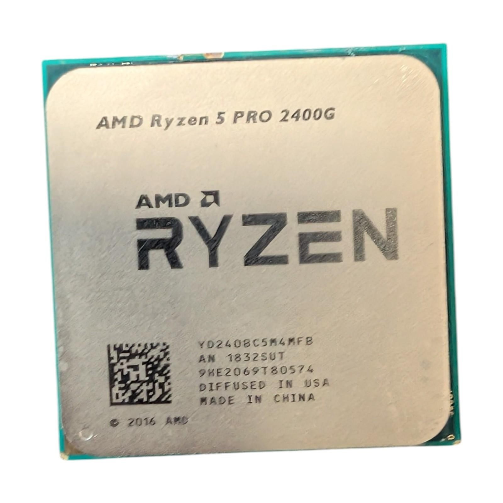 AMD Ryzen 5 Pro 2400G 3.6 GHz Socket AM4 CPU Processor YD240BC5M4MFB