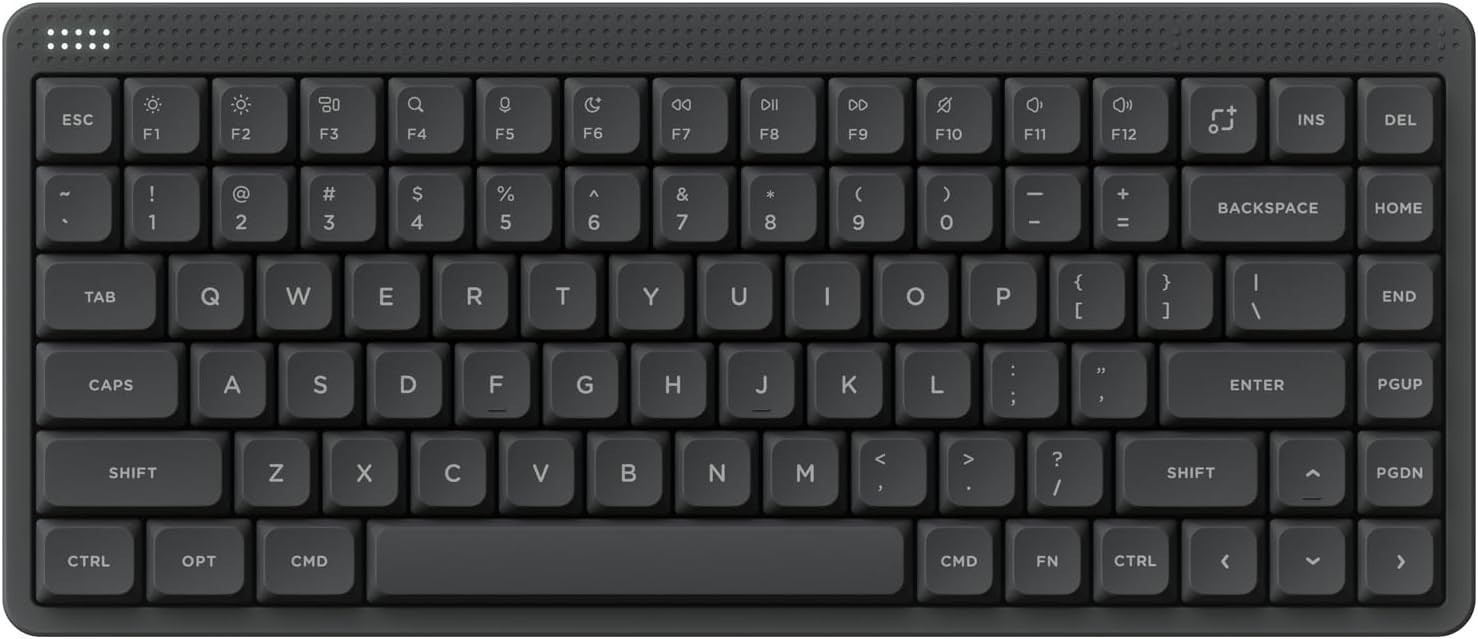 nuphy Node75 Wireless Mechanical Keyboard Low Profile, 75% Hot Swap