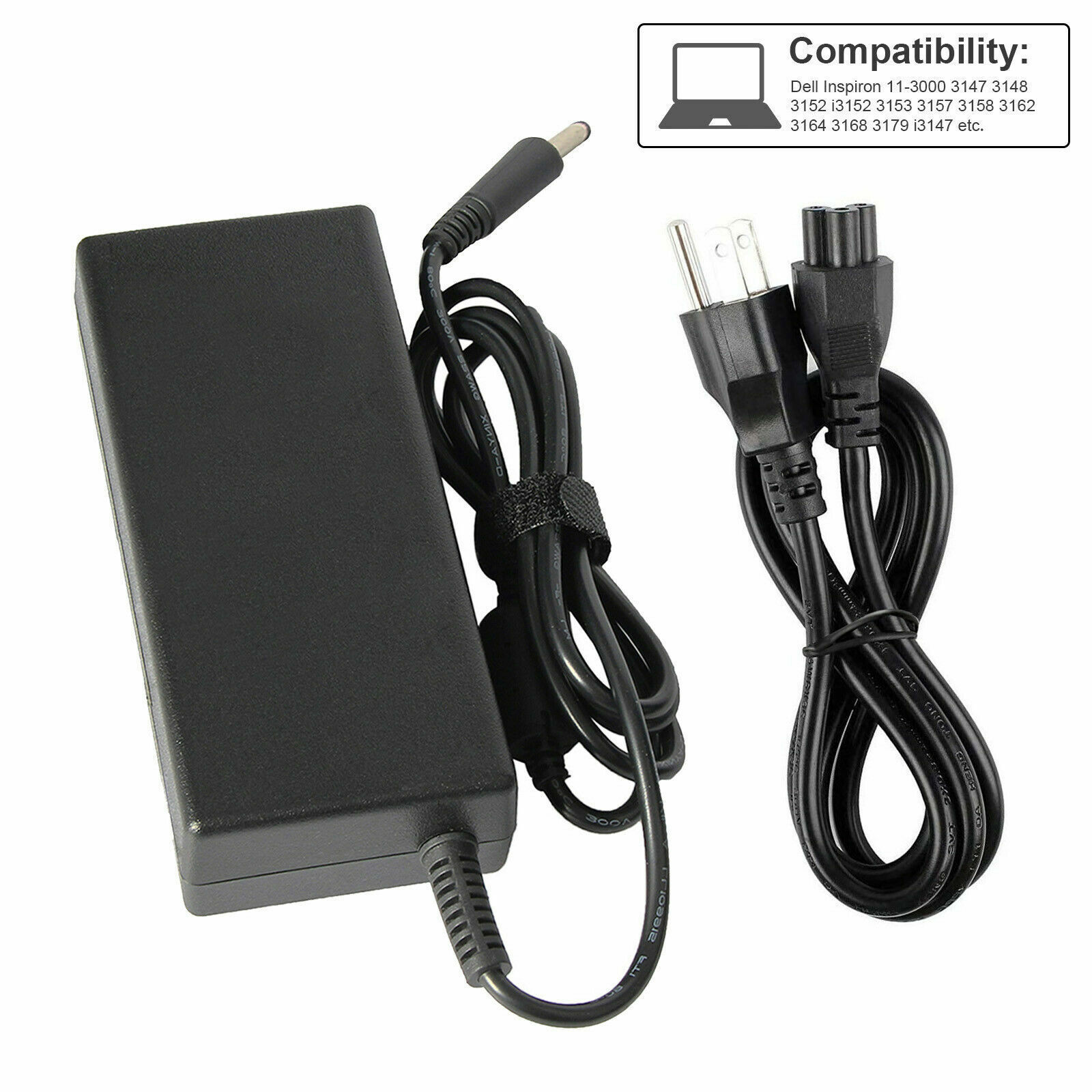 90W AC Adapter Charger For Dell Inspiron 16 Plus 7610 Laptop Power Supply Cord