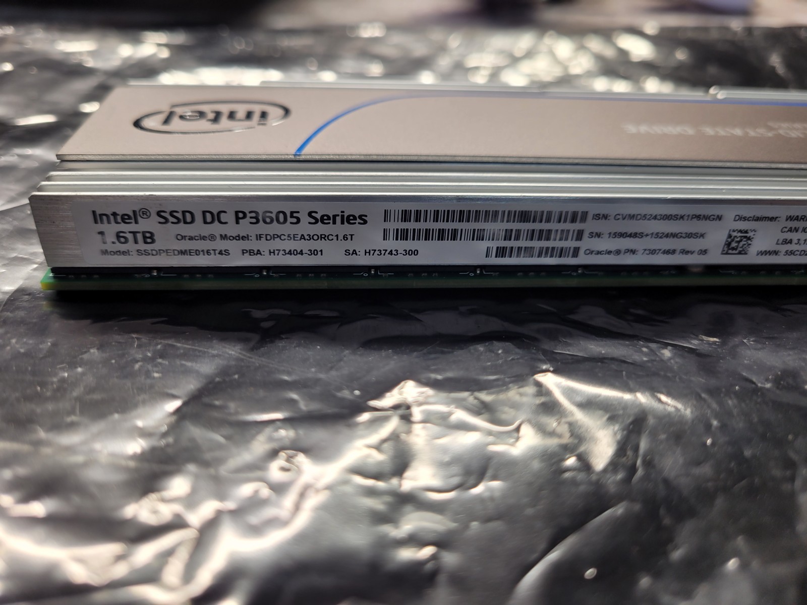 Intel / Oracle DC P3605 Series 1.6TB PCIe NVMe SSD SSDPEDME016T4S