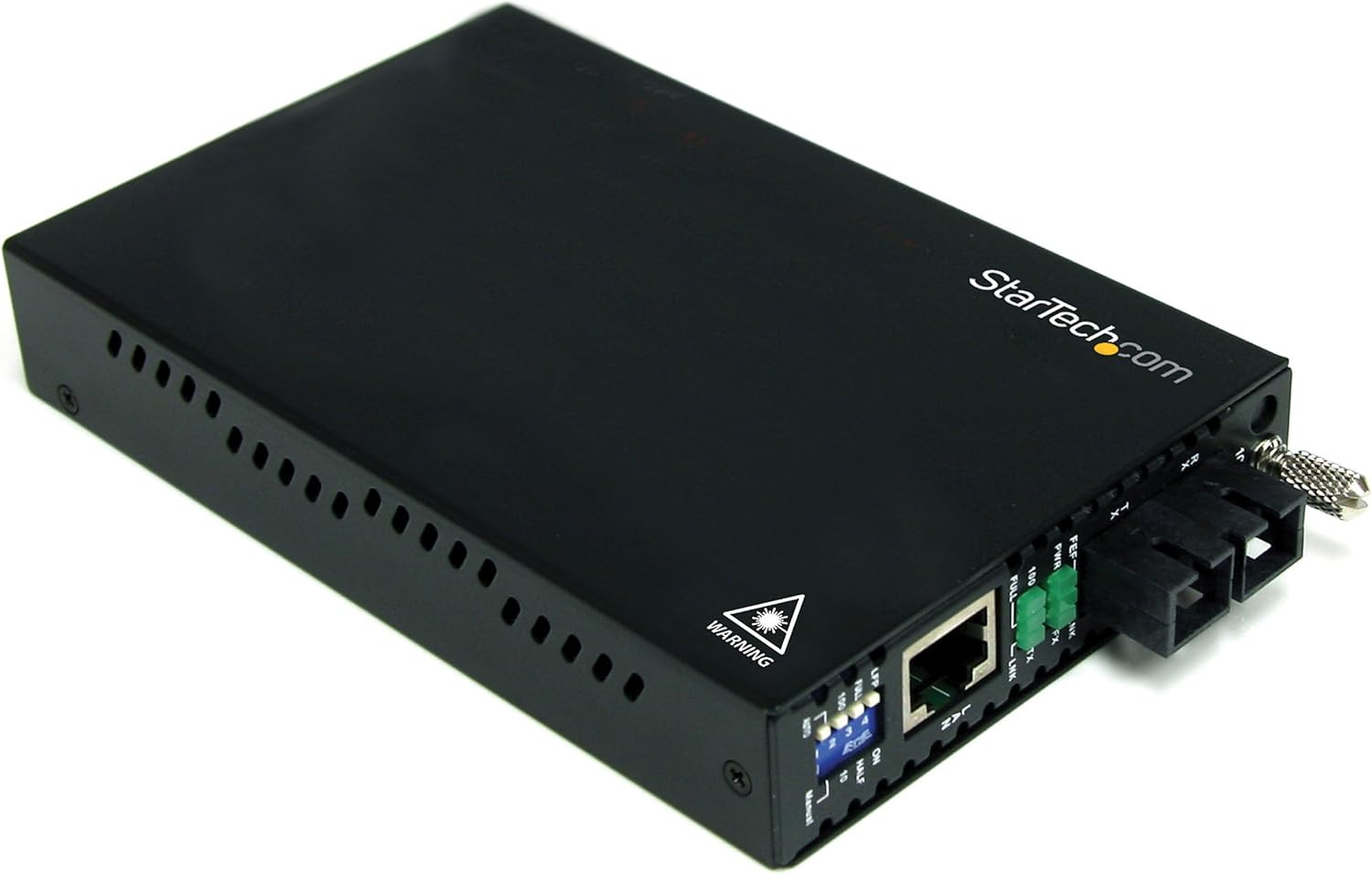 .Com 10/100 Mbps Single Mode Fiber Media Converter SC – 18.6 Miles/30Km over Sin