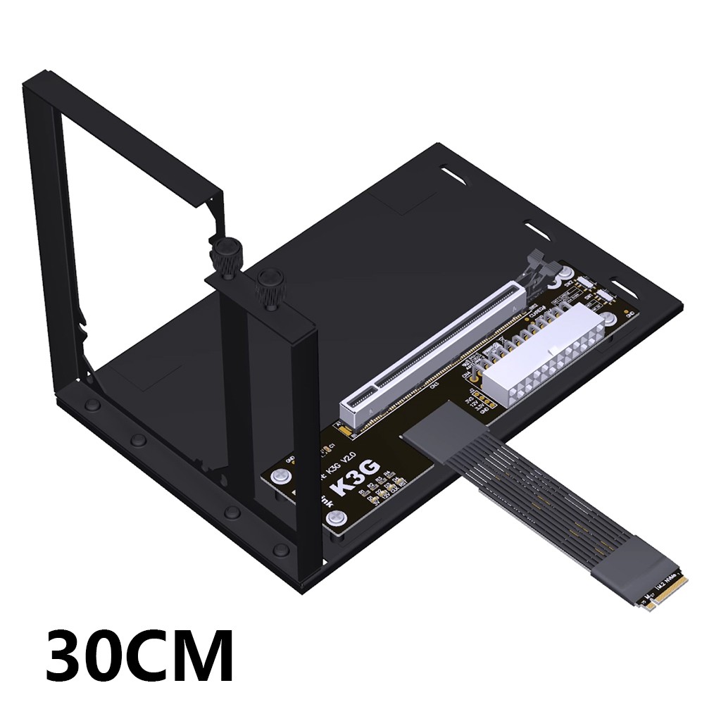 K43SG M.2 NVMe to PCIe 5.0 x16 eGPU Adapter Cable for External Graphics Card
