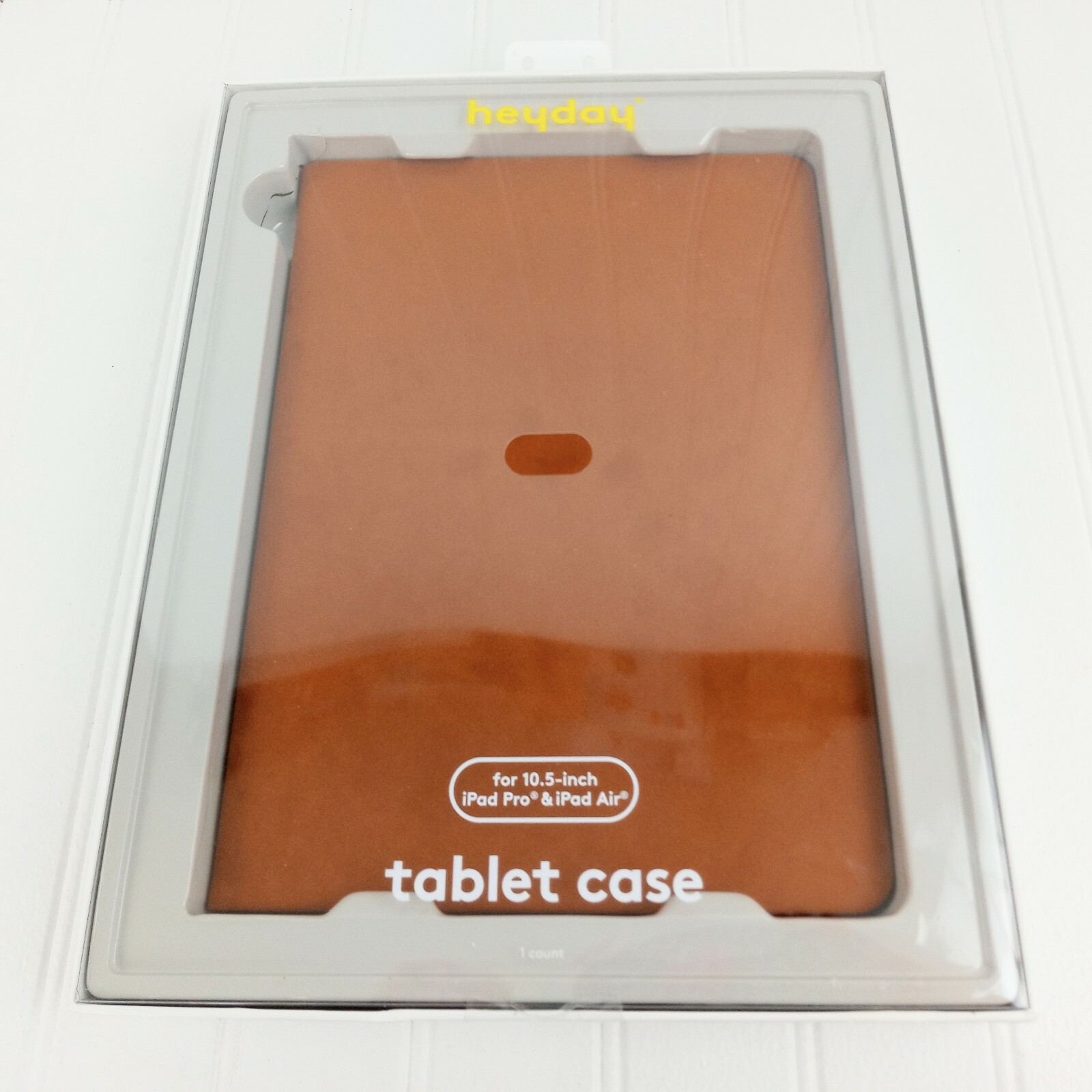 Heyday Faux Suede Case For Apple iPad 10.5” Pro / Air Tan NEW