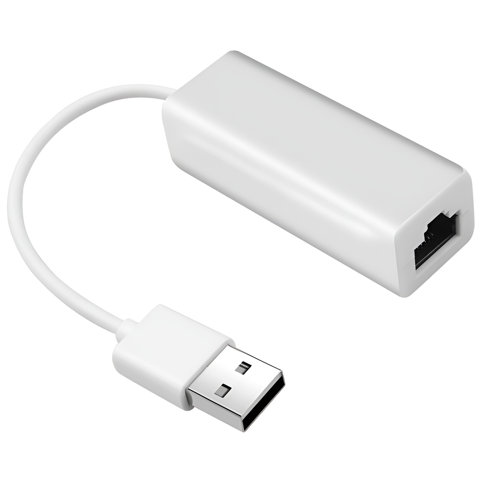 USB 2.0 Ethernet Network Adapter 100Mbps Wired LAN for Windows PC Mac Laptop