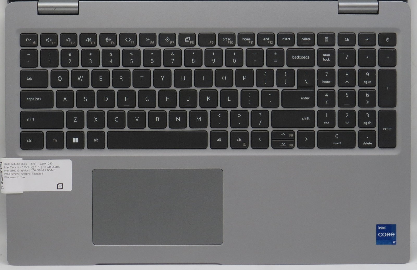 Dell Latitude 5530 i7-1255U @ 1.70GHz 16GB DDR4 256GB NVME Win11 Pro
