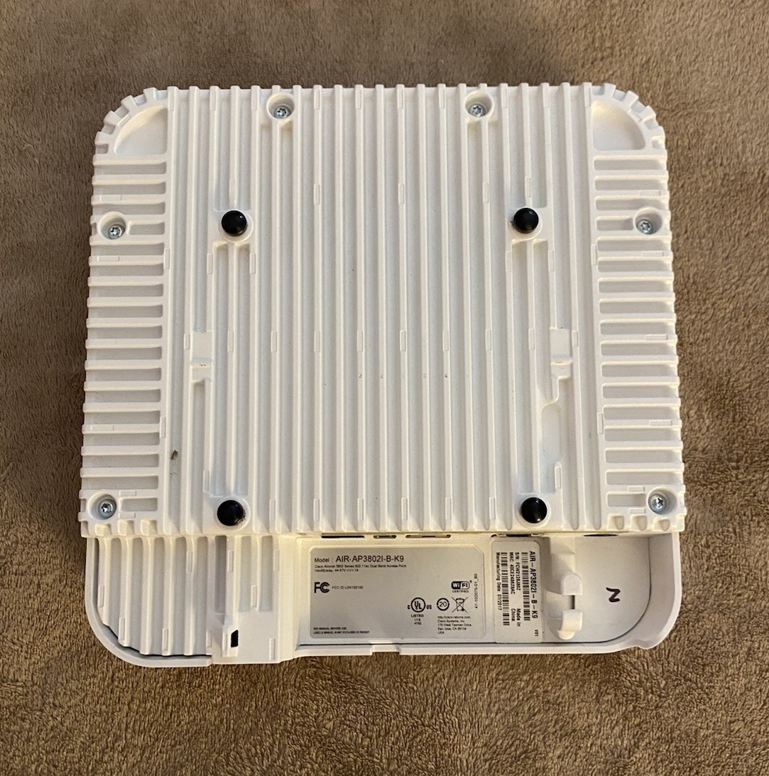 Cisco AIR-AP3802I-B-K9 Aironet 3802 Series Wireless Access Point Cisco 3802I