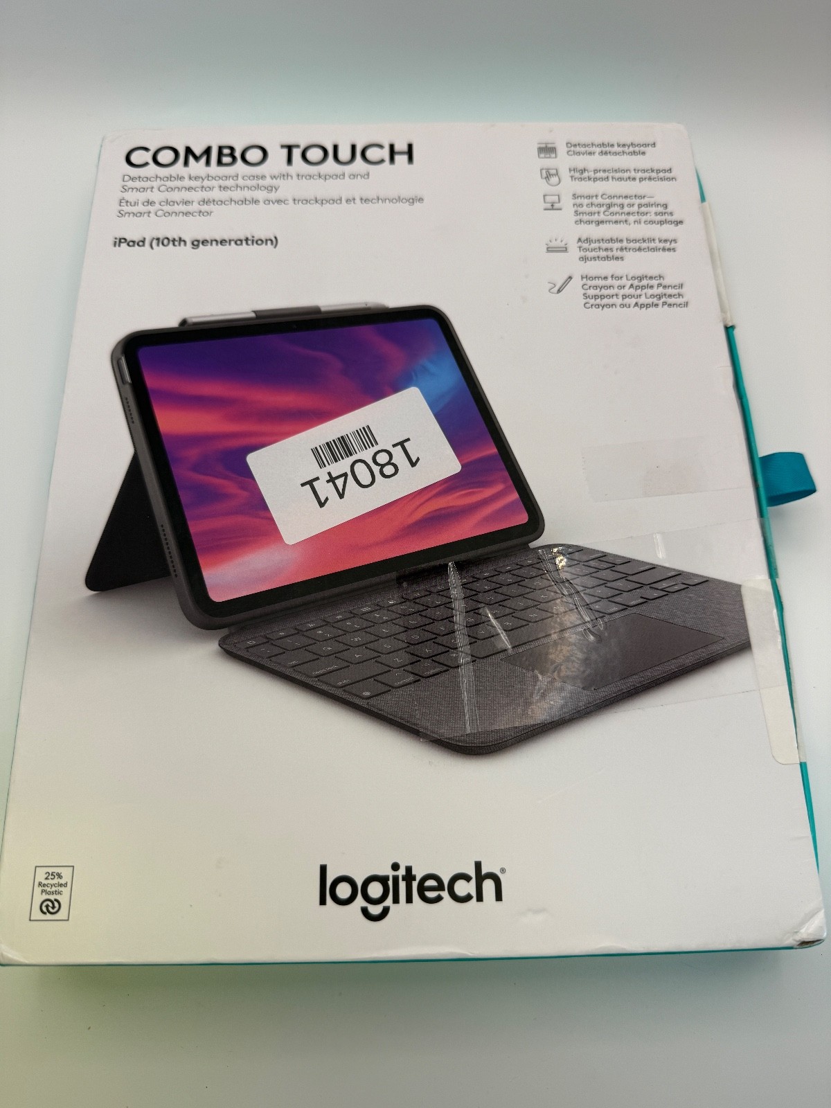Logitech Combo Touch Detachable 10th Gen iPad Keyboard Case