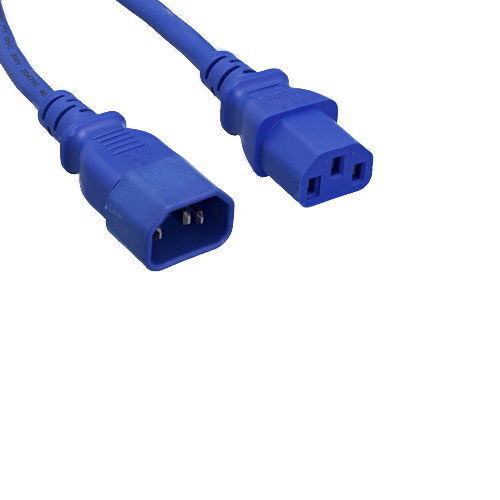 2ft Blue Power Cable for Dell Networking X1018 X1026 X1052 Replace Jumper Cord