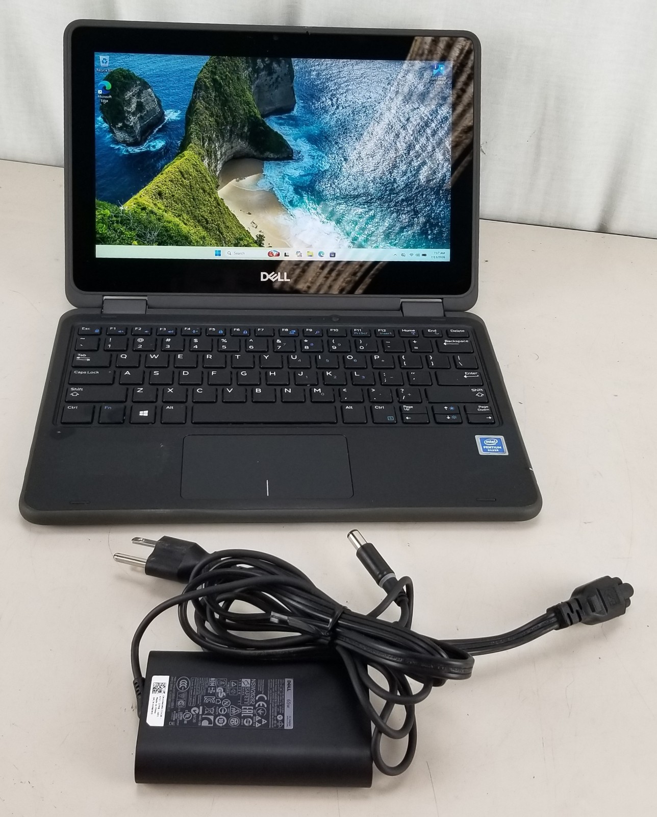 Dell Latitude 3190 2-n-1 Silver N5030 @ 1.10GHz 8GB 128GB SSD WIN 11 PRO EDUCATI