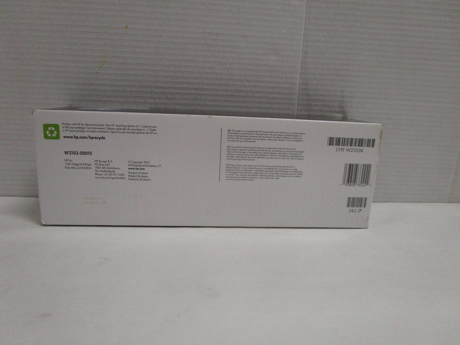 HP 210X W2103X Magenta Original LaserJet Toner Cartridge 5,500 pages W2103X NEW