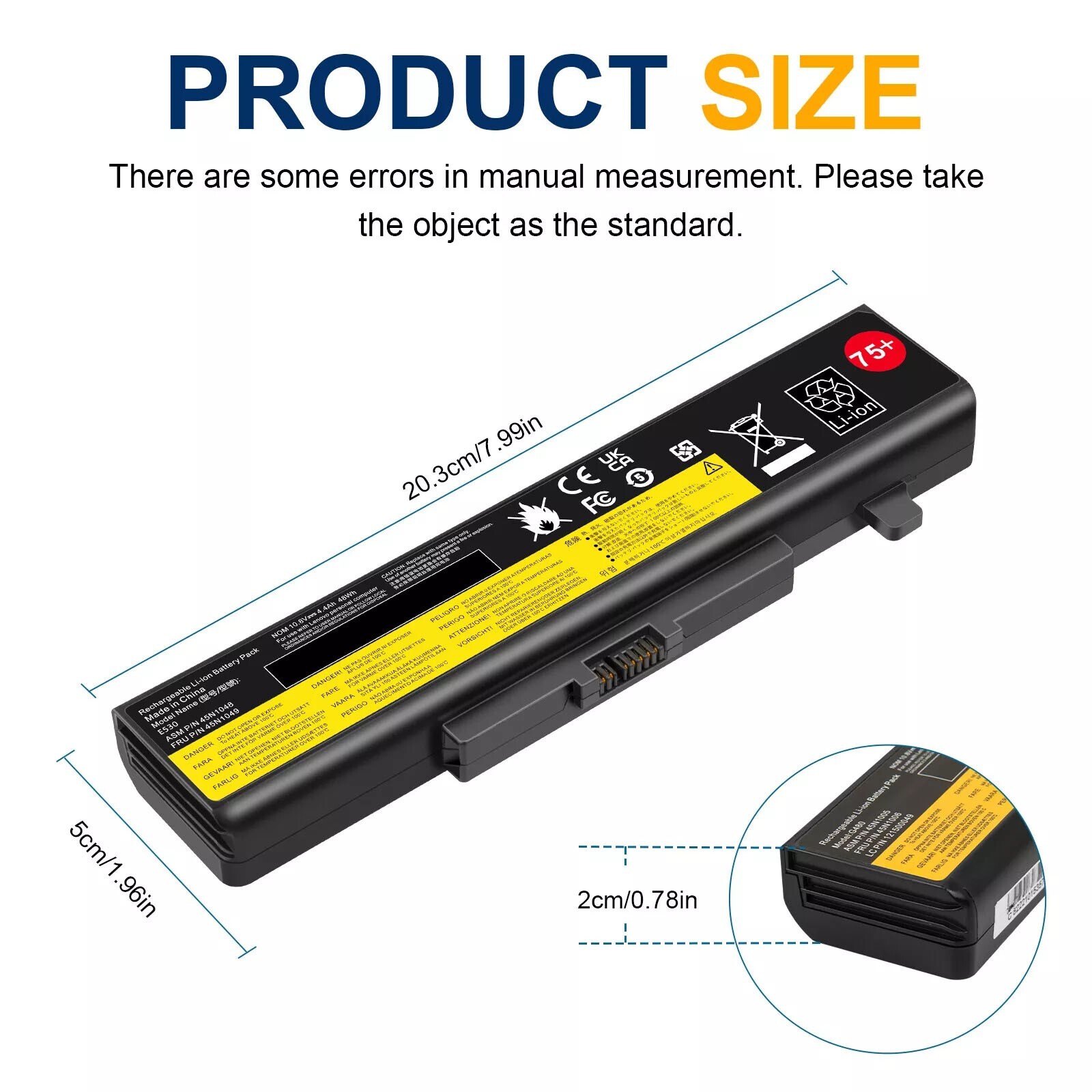 ✅For Lenovo ThinkPad E Series E430 E431 E531 E535 E540 E545 E530C B590 Battery