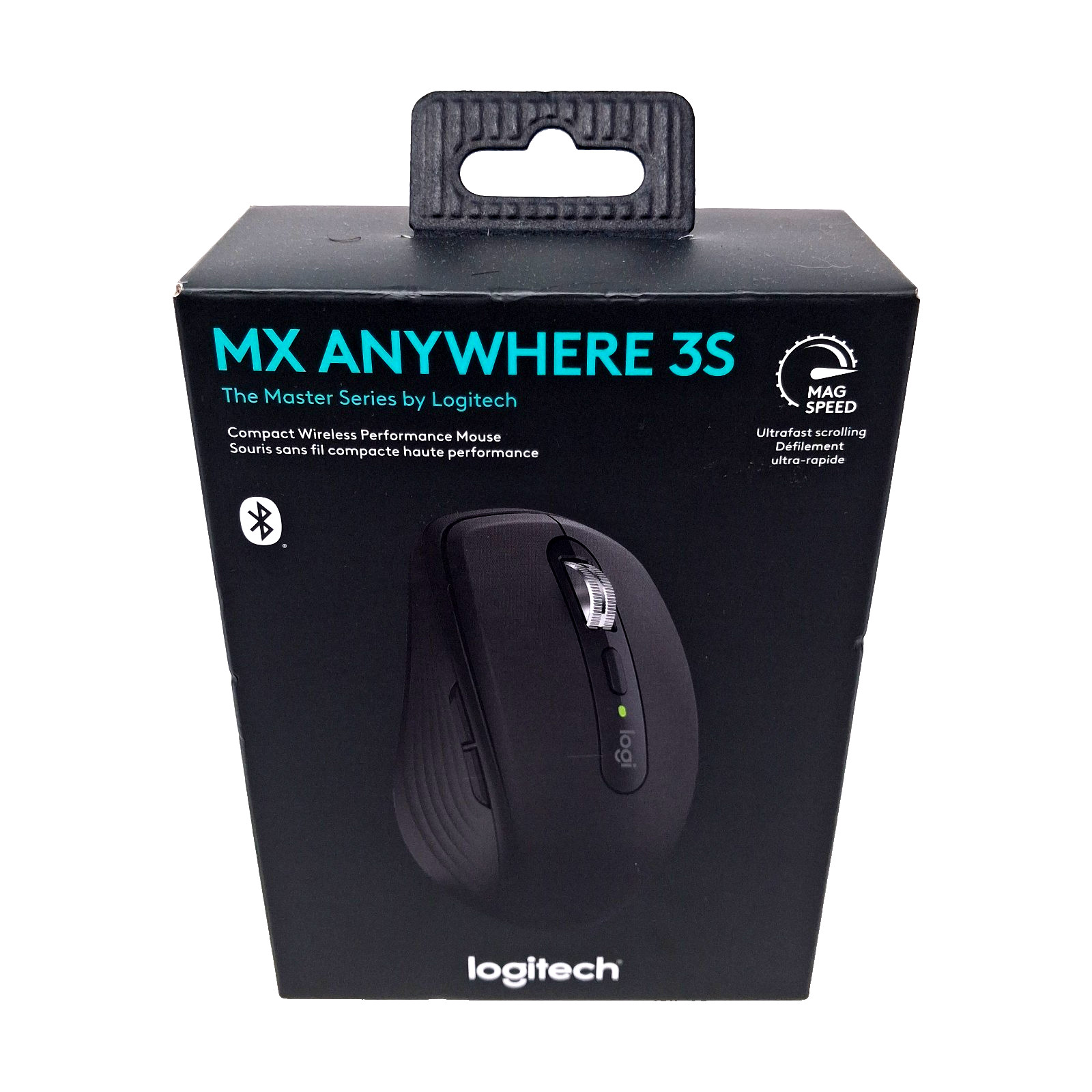 Logitech MX Anywhere 3S Wireless Mouse Mag speed – Black