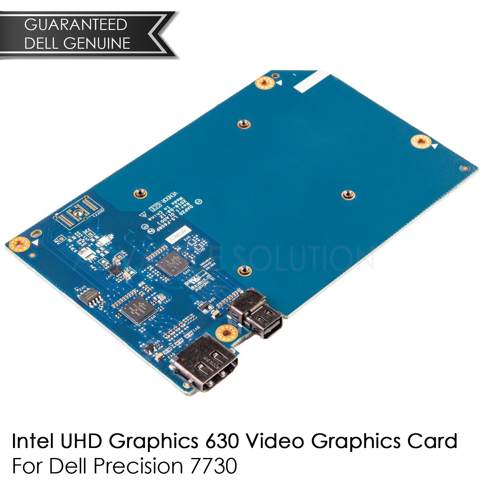 Dell Precision 7730 Intel UHD Graphics 630 Video Graphics Card LS-F608P 0057F