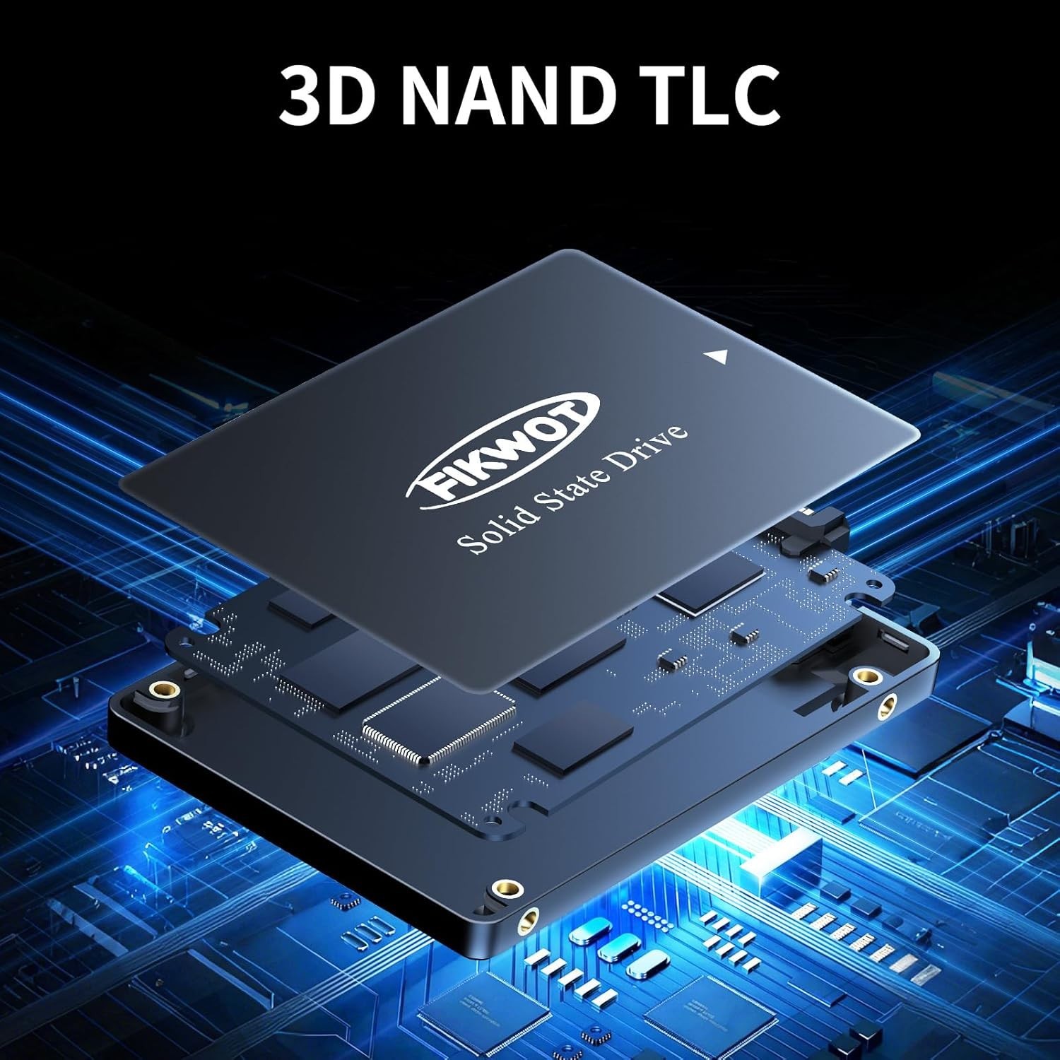 Upgrade to FS810 500GB Solid State Drive – 2.5” SATA III, Shock Resistant