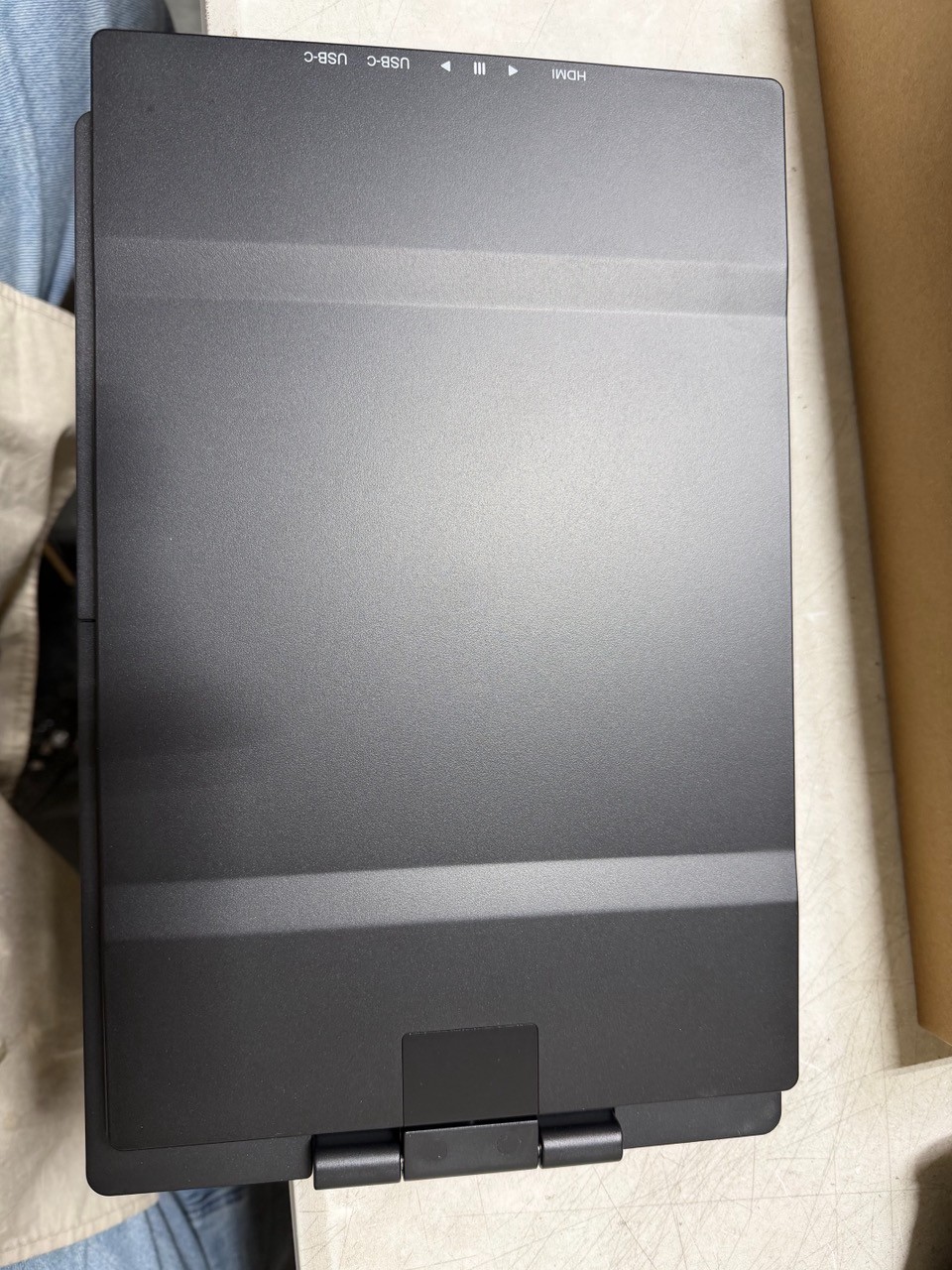Used | 14.1″ Triple Portable Monitor FHD IPS 1200P Screen Extender Fits 14″-17″
