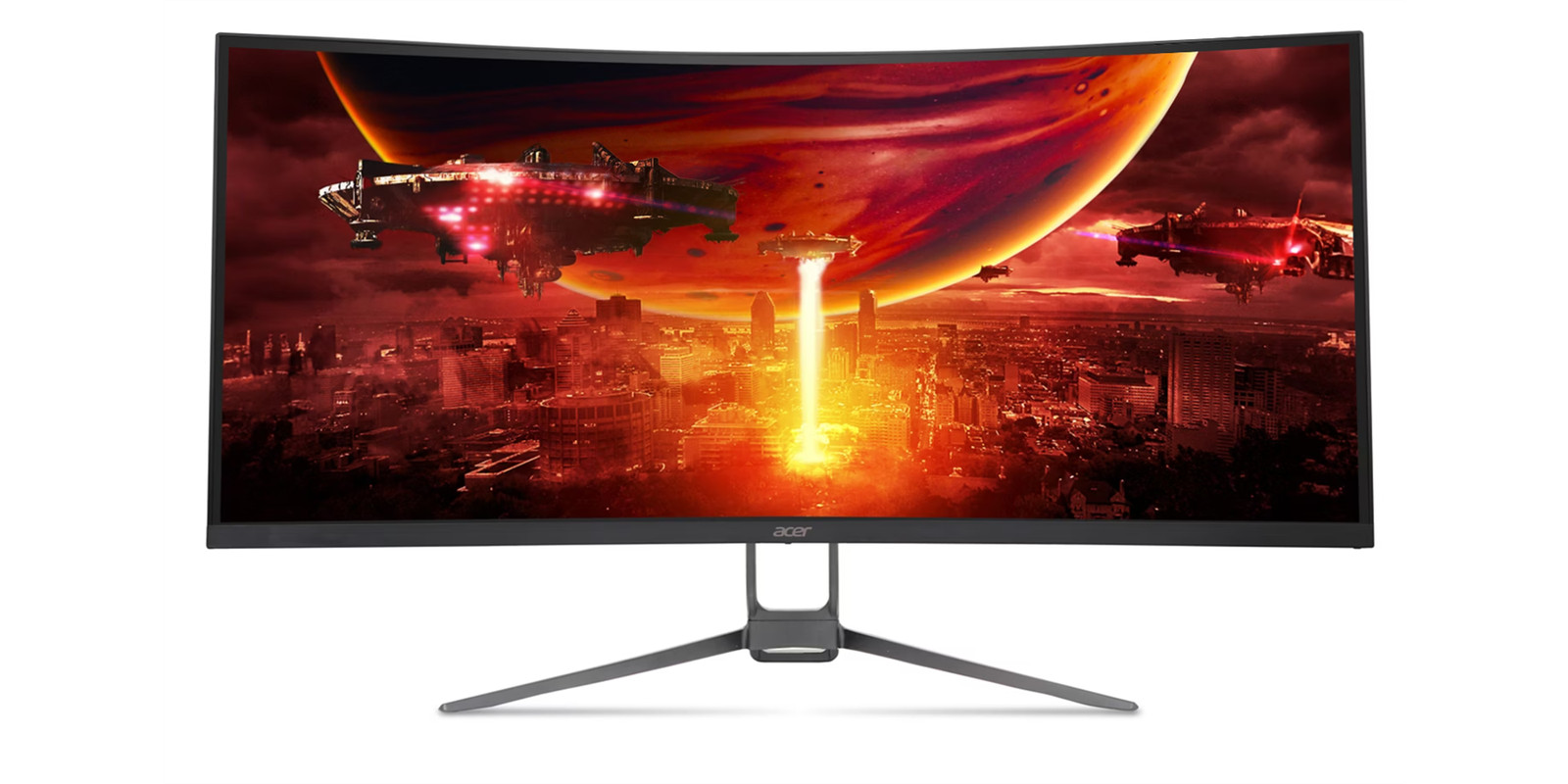 Acer Nitro 34” Gaming Monitor Curved 120Hz 1ms 3440×1440 Certified Refurbished
