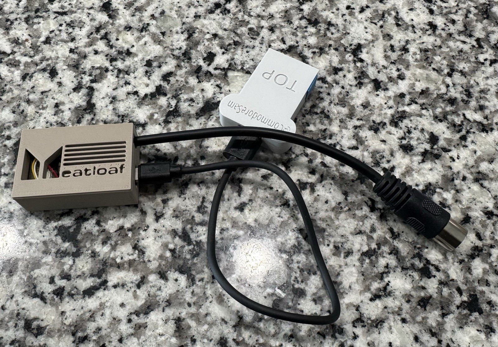 Meatloaf Drive For Breadbin Commodore 64 W/Tape2USB Power Adapter