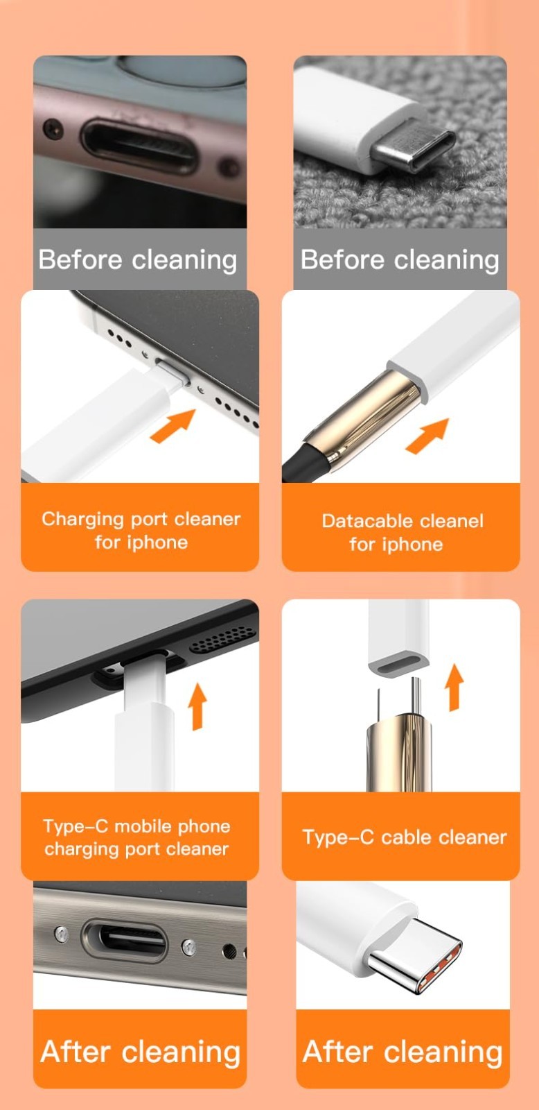 32-in-1 Electronics Cleaning Kit for Phone, Earbuds, Keyboard & Lens Care