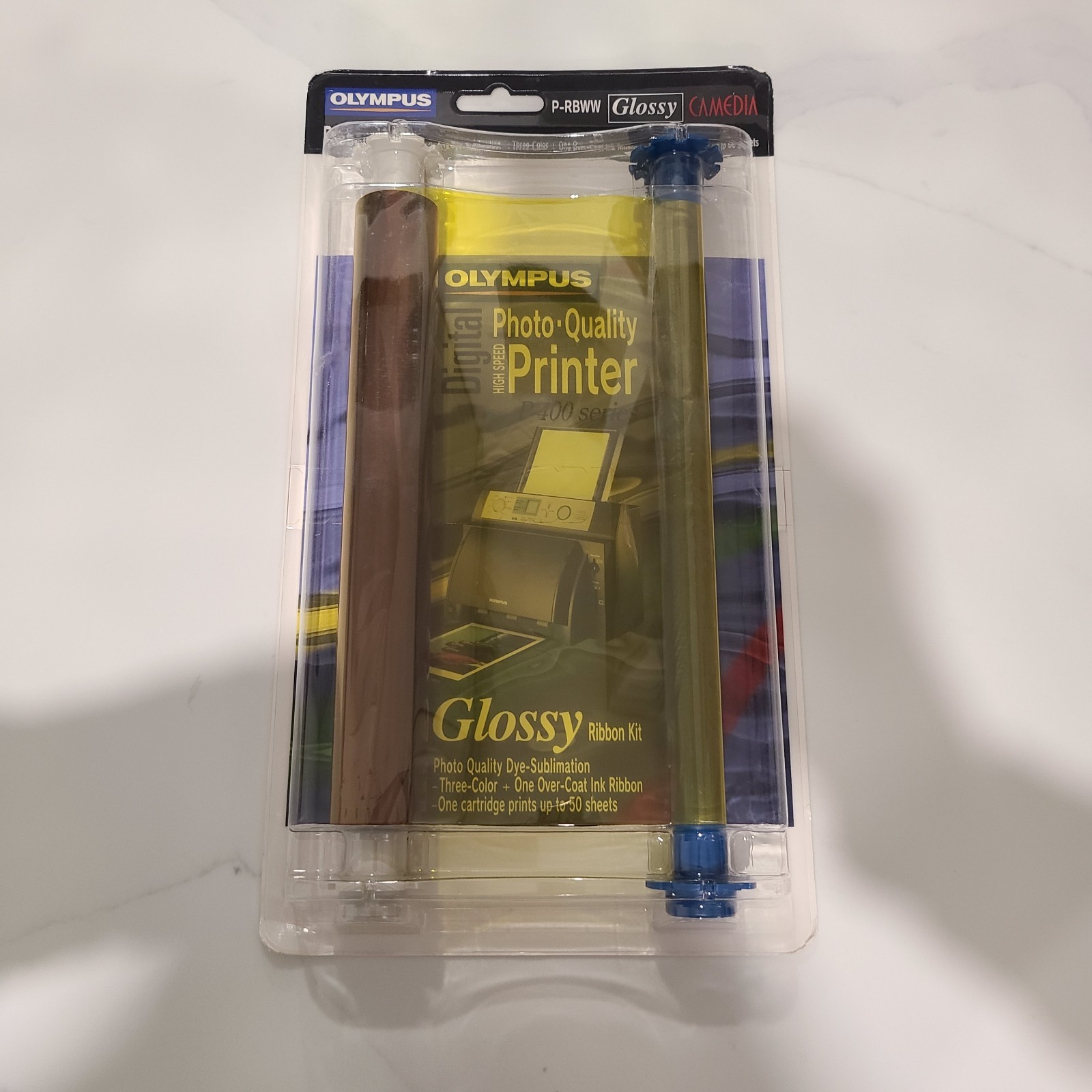 Olympus P-400 Series Ribbon Kit P-RBWW Glossy