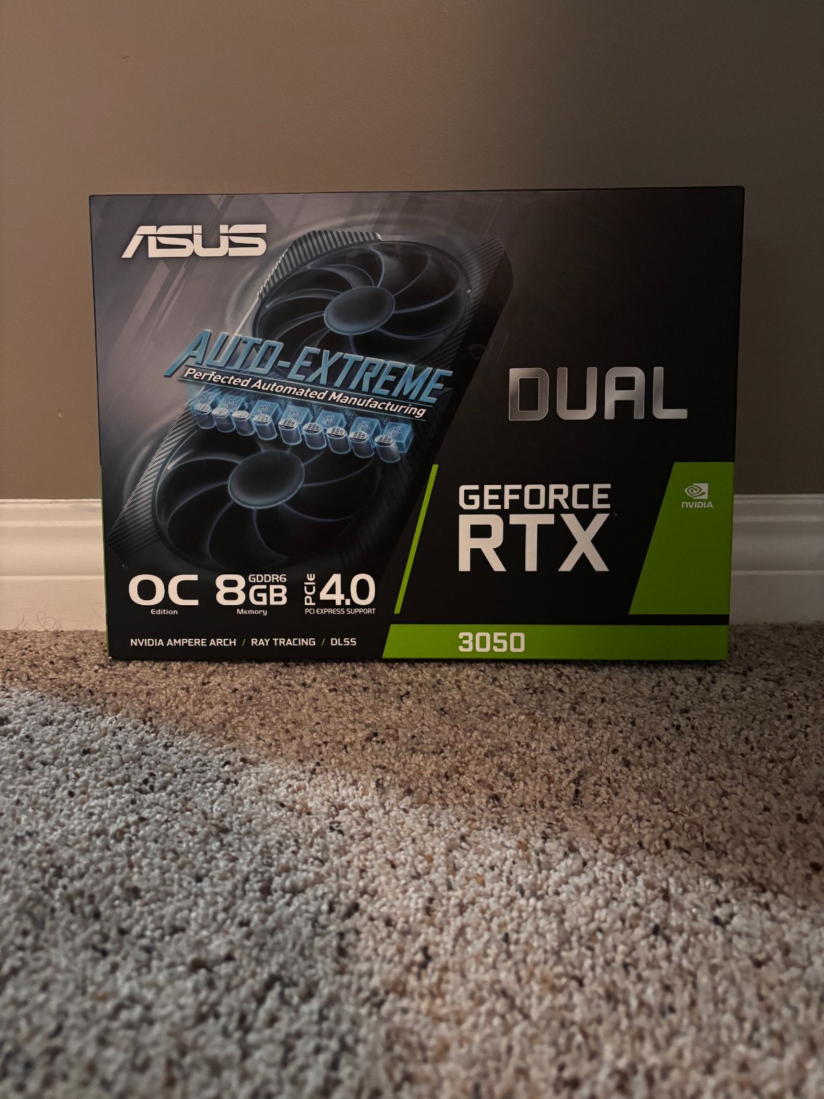 ASUS Dual GeForce RTX 3050 OC Edition Graphics Card 8GB