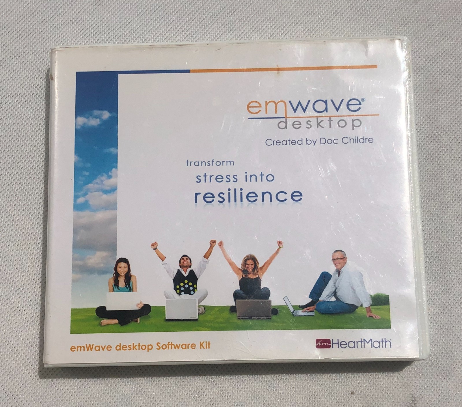 Heartmath EmWave Desktop (PC Or Mac) Software CD Owner Manual/Practice Plan Book