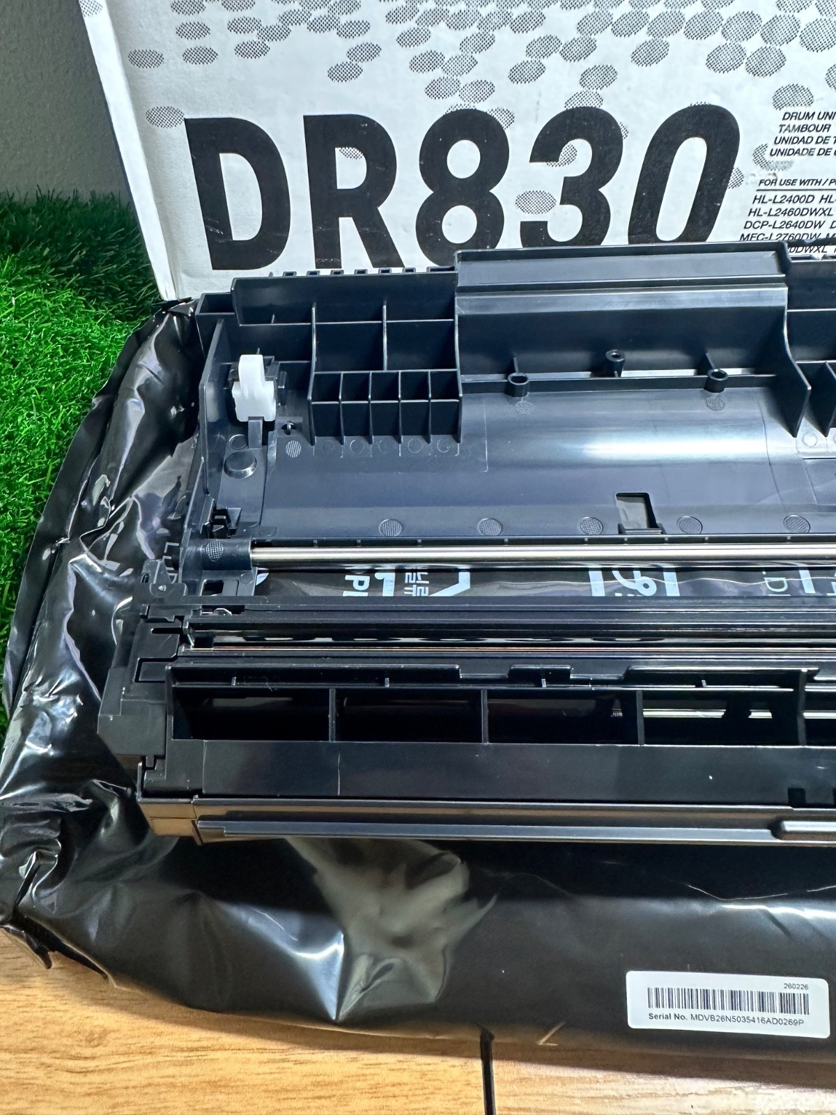 GENUINE Brother DR830 Drum Unit 15,000 Pages DR-830 HL-L2400D, HL-L2405W