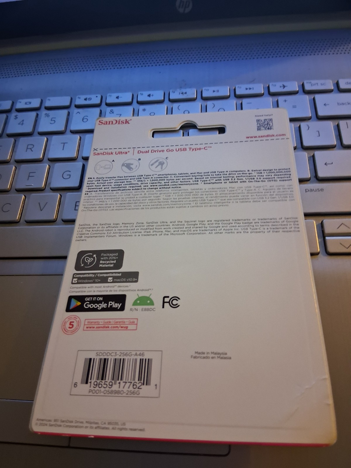 sandisk ultra dual drive usb type-c