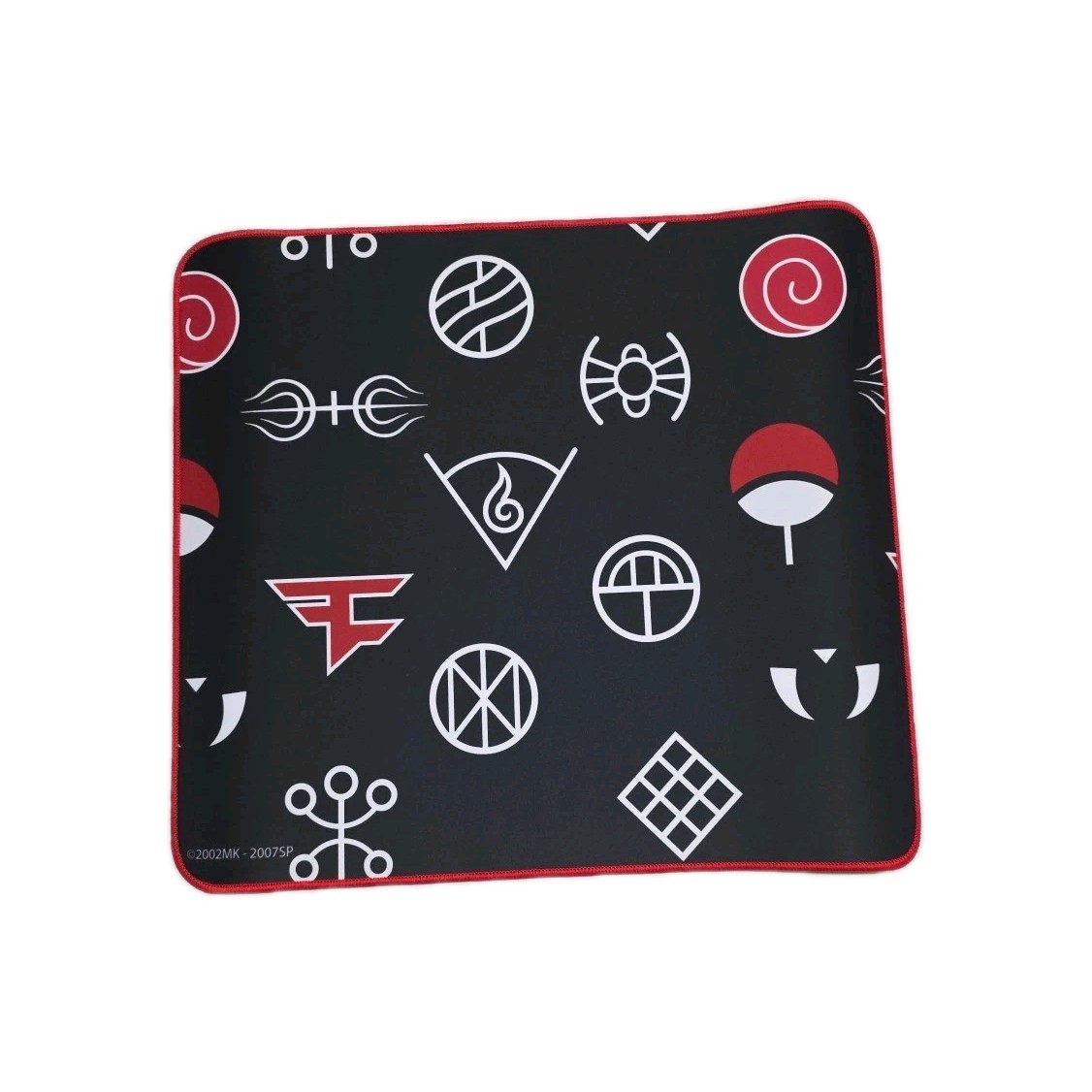 Faze Clan x Naruto Shippuden Gaming Mat/Mousepad Red and Black New