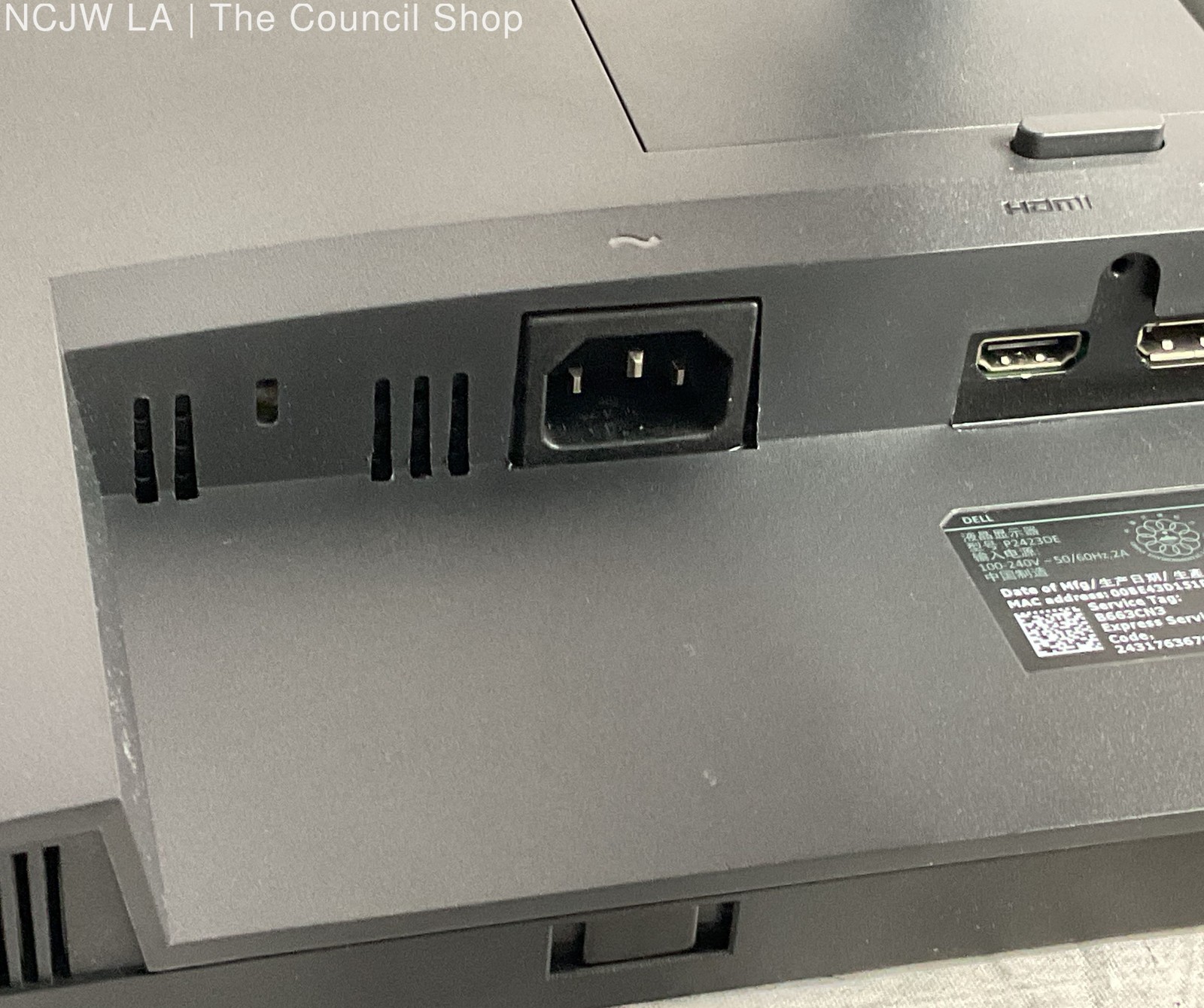 Dell P2423DE 21″ PC Monitor Gray