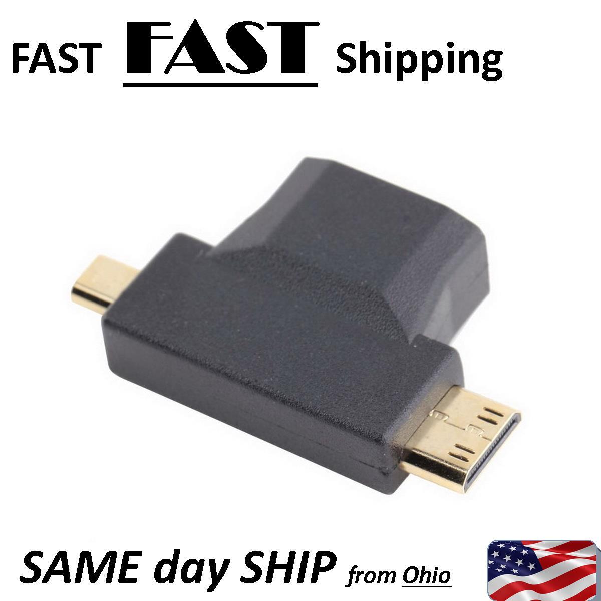 HDMI Female to Mini Micro HDMI Male – FAST SHIP