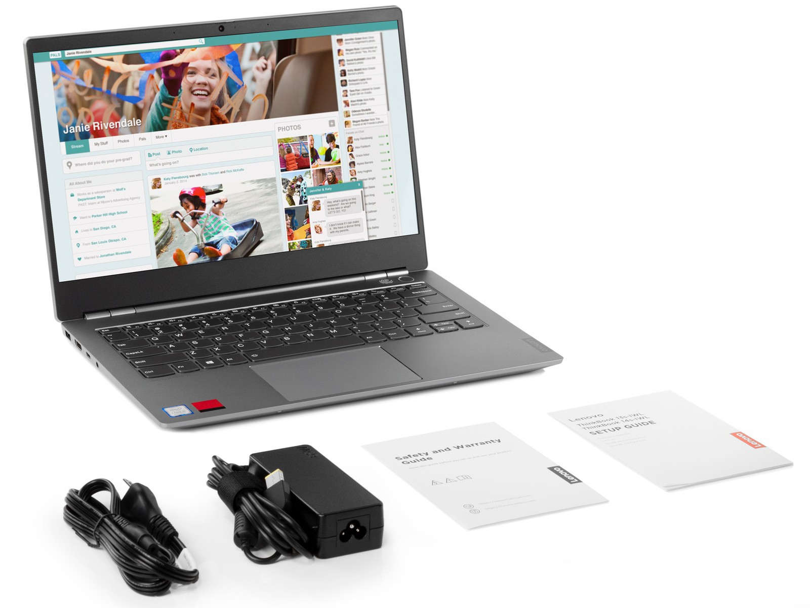 Lenovo ThinkBook 14s,FHD, i5-8265U, 8GB RAM, 256GB SSD,Radeon 540X, Win10 Pro