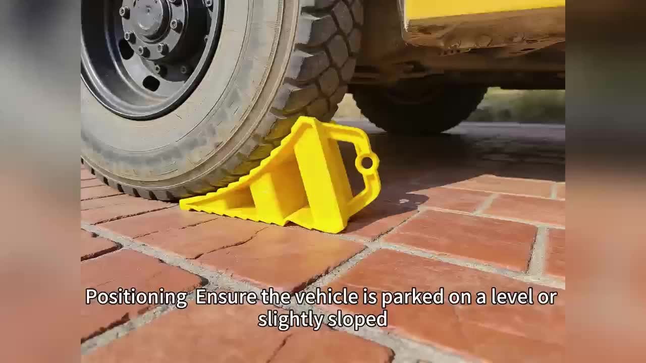 Wheel Chocks for Trailers, 2pcs/4pcs Hard Plastic RV Wheel Chocks with Handles