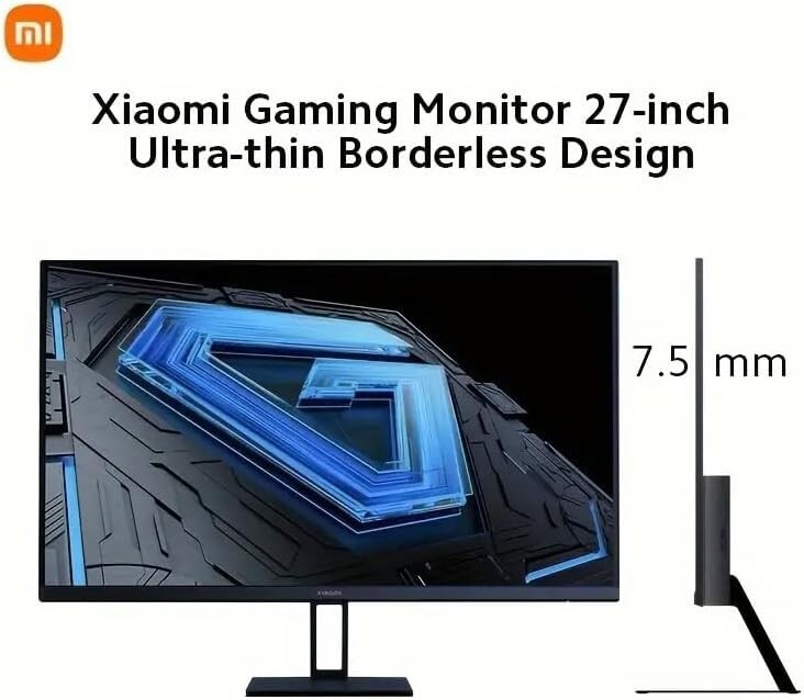 Xiaomi Gaming Monitor 27in 165Hz 1ms 1920*1080 Fast IPS HDR10 FreeSync