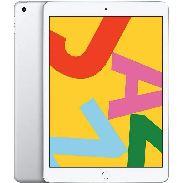 Apple 10.2-inch iPad (7th Gen) Wi-Fi 32GB – Silver With Rugged Folio Keyboard
