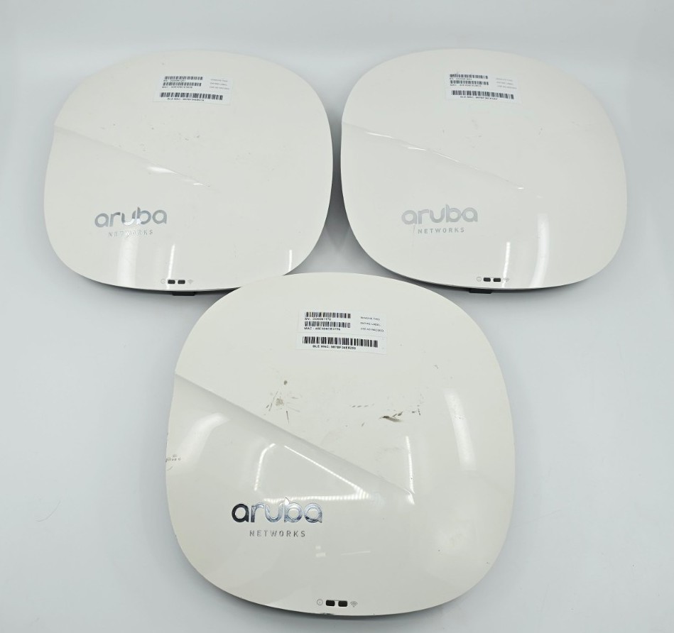 Lot of 3 Aruba AP-325 Dual Band 802.11ac Wireless Access Point APIN0325