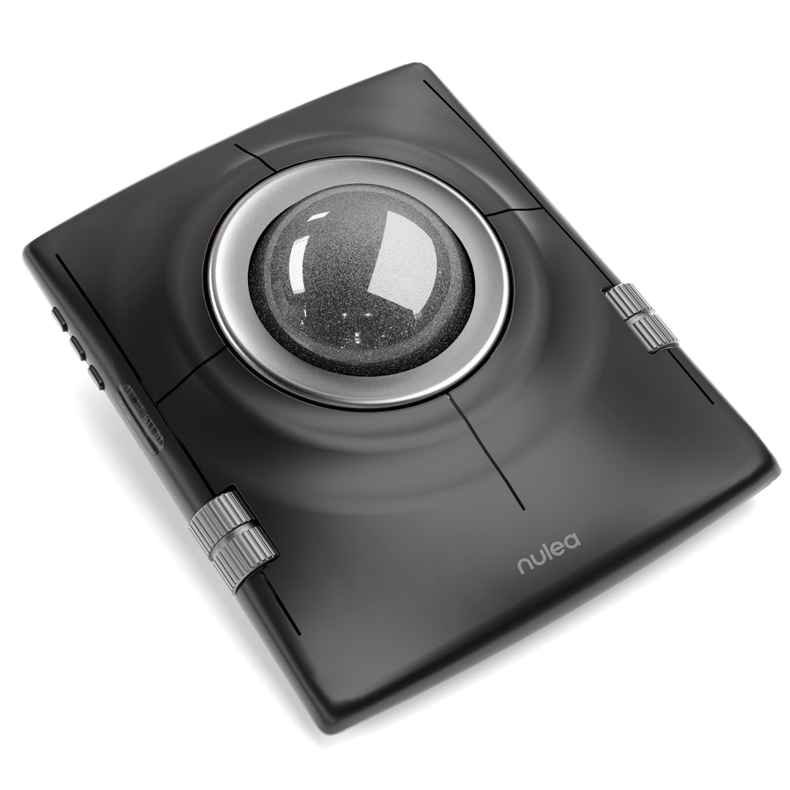 Nulea M512 Wireless Trackball Mouse Ergonomic 55mm Trackball… SILVER (Argent)