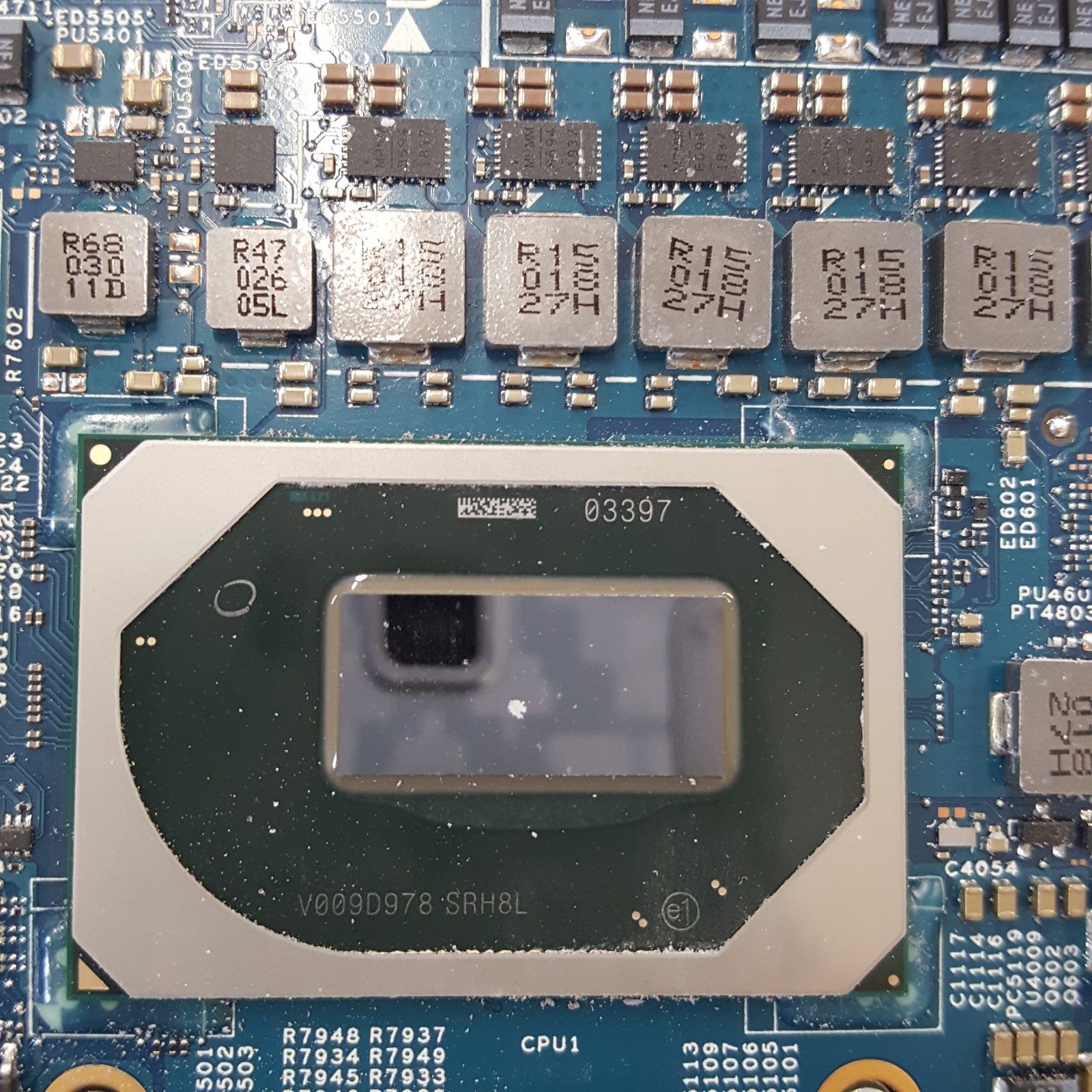 DELL Precision 17 5750 XEON W-10885M CPU + RTX 3000 MOTHERBOARD – V0TWD