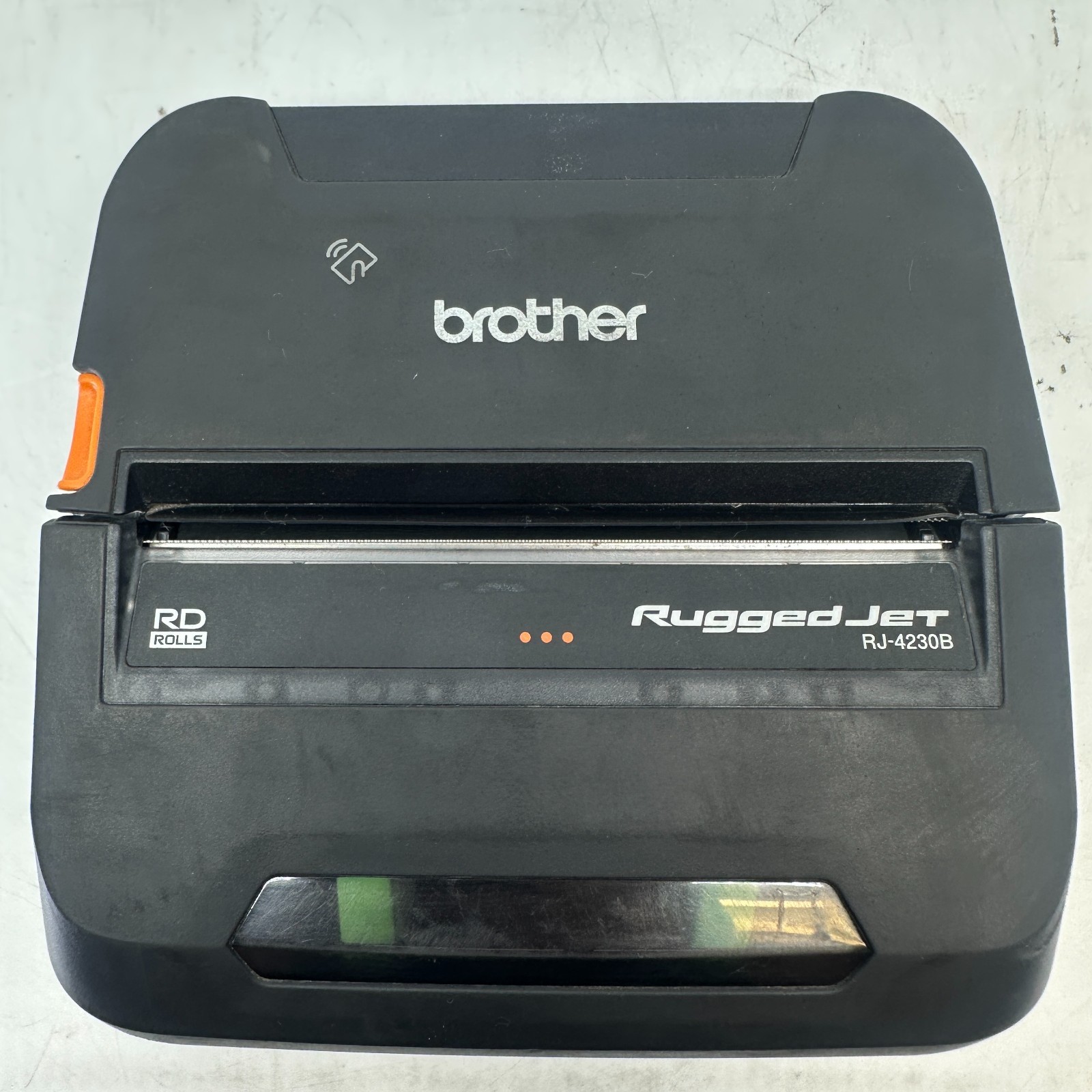 Brother RuggedJet RJ-4230B 4in Direct Thermal Mobile POS Printer Bluetooth USB