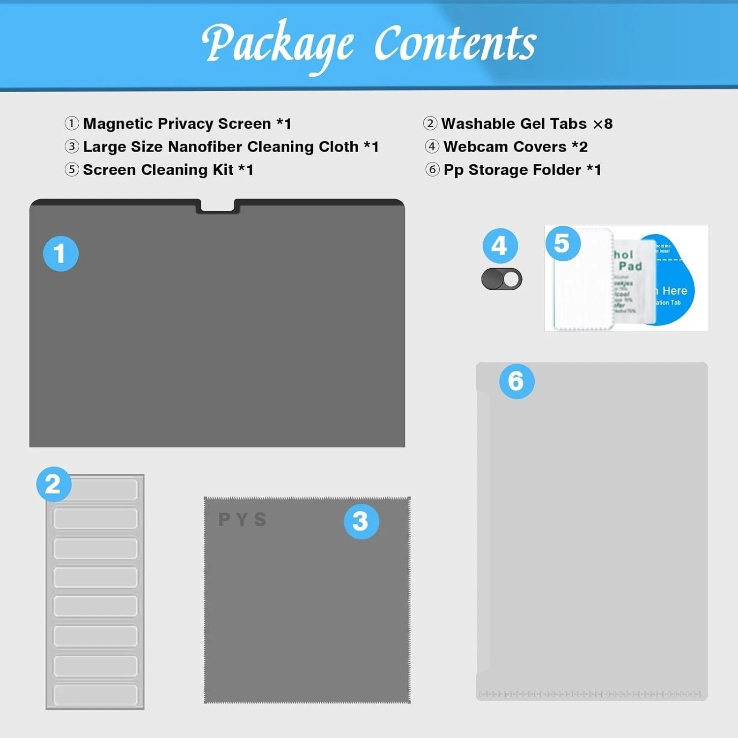 Magnetic Privacy Screen for MacBook Air 15.3 Inch 2025/2024/2023, M4, M3, M2 …