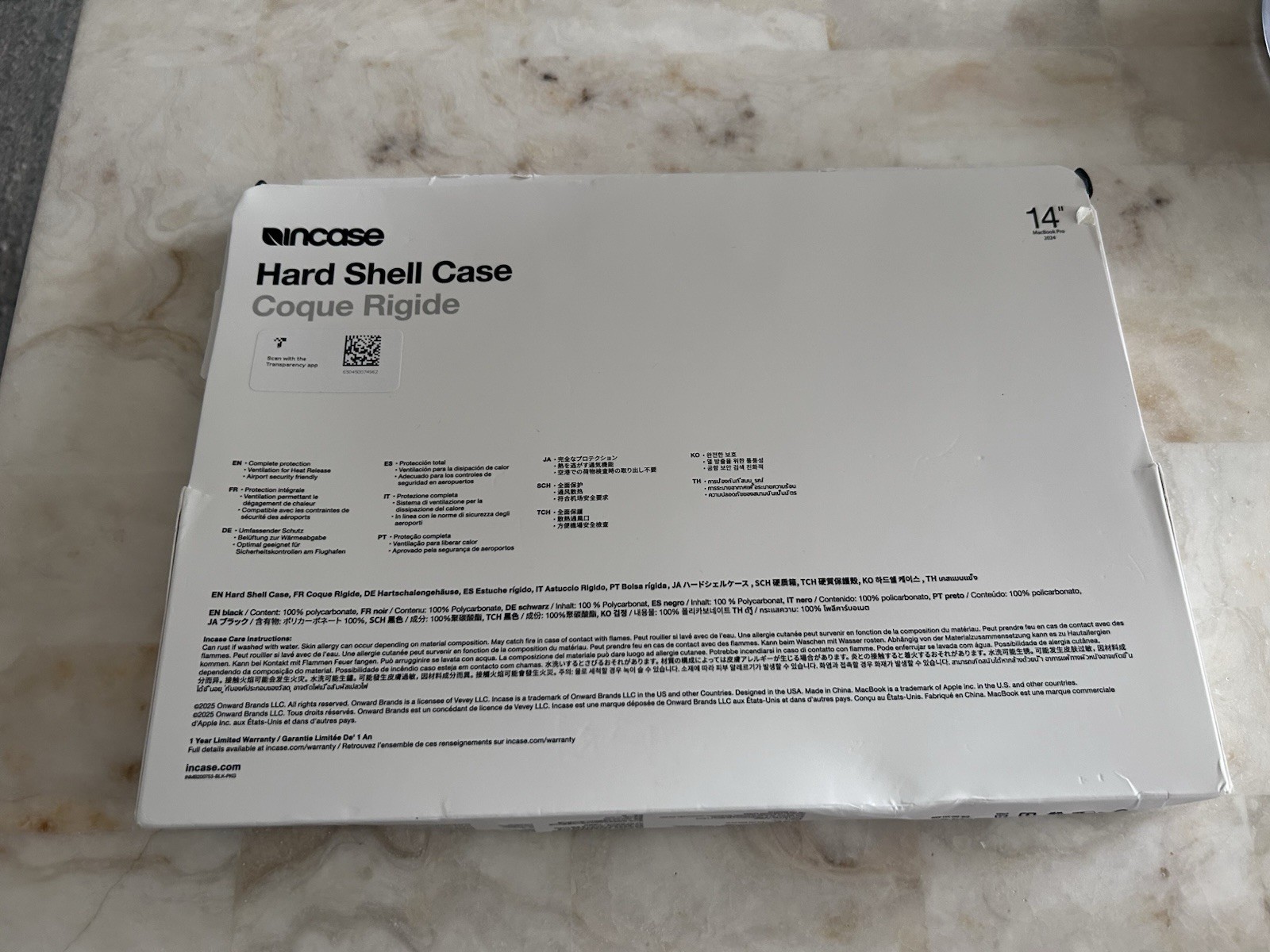 Incase – Edge Hard Shell Case for MacBook Pro 14-inch 2024